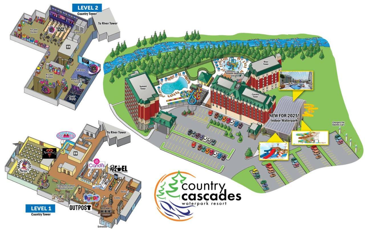Country Cascades Waterpark Resort Pigeon Forge Extérieur photo